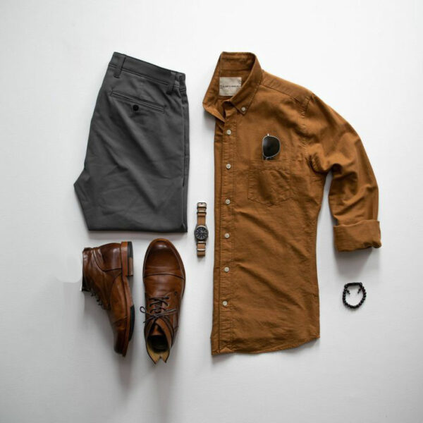 KHAKI OUTFIT